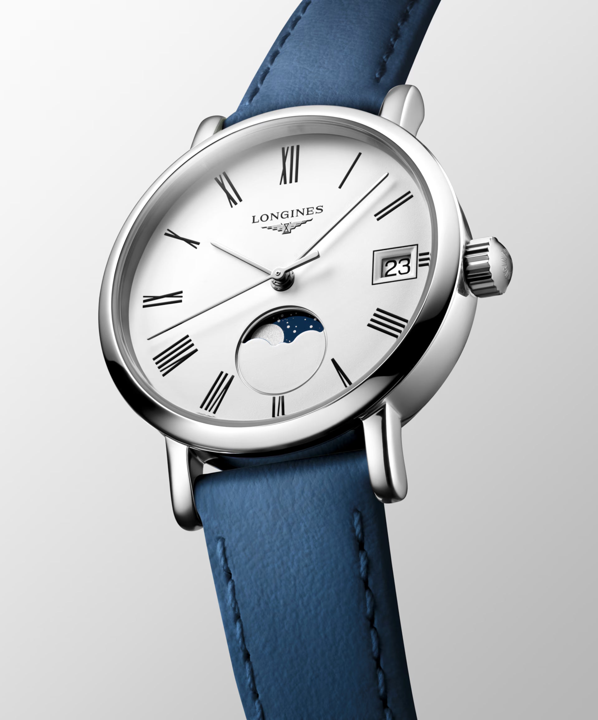 LONGINES ELEGANT COLLECTION MOONPHASE L4.330.4.11.2