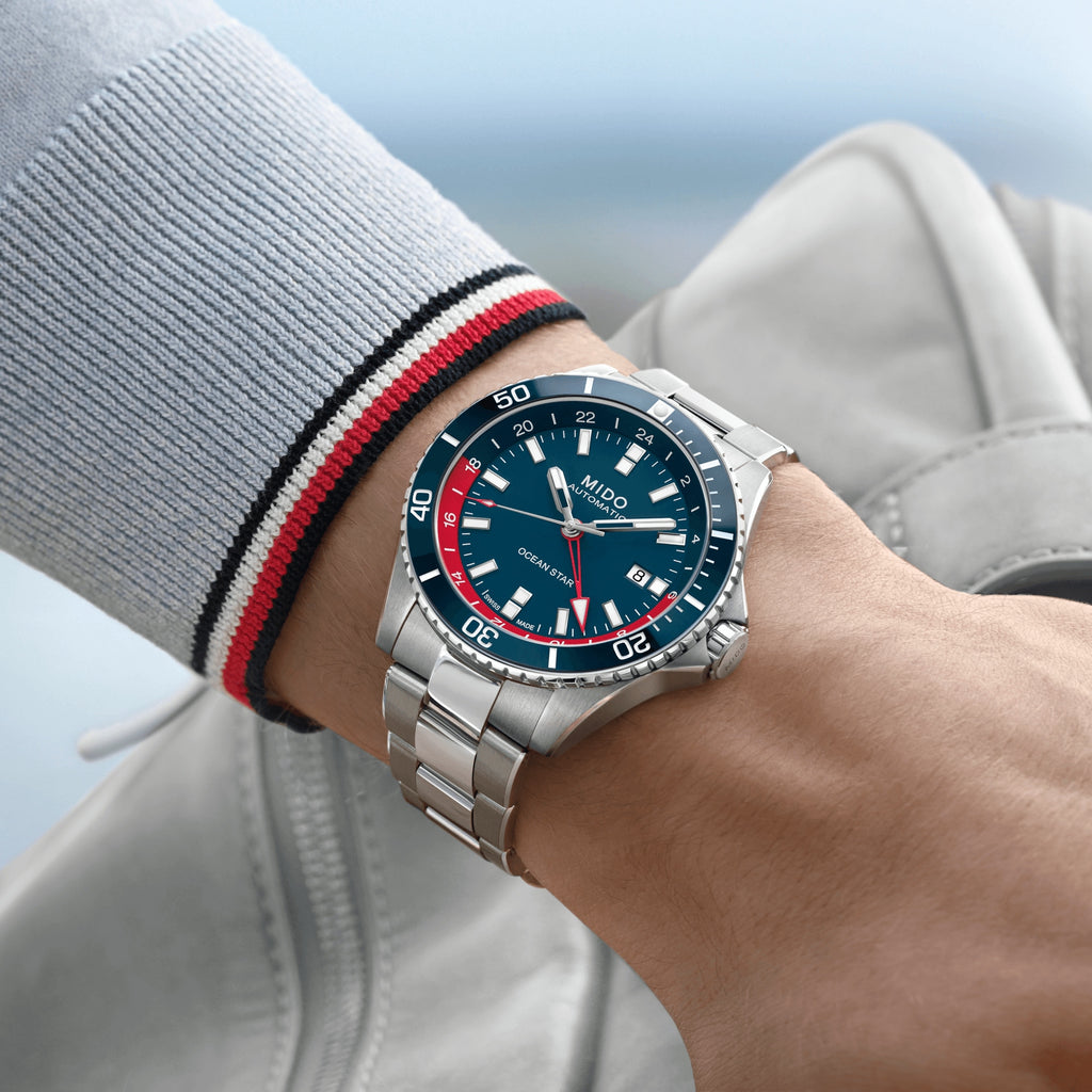 MIDO OCEAN STAR GMT - M026.629.11.041.00