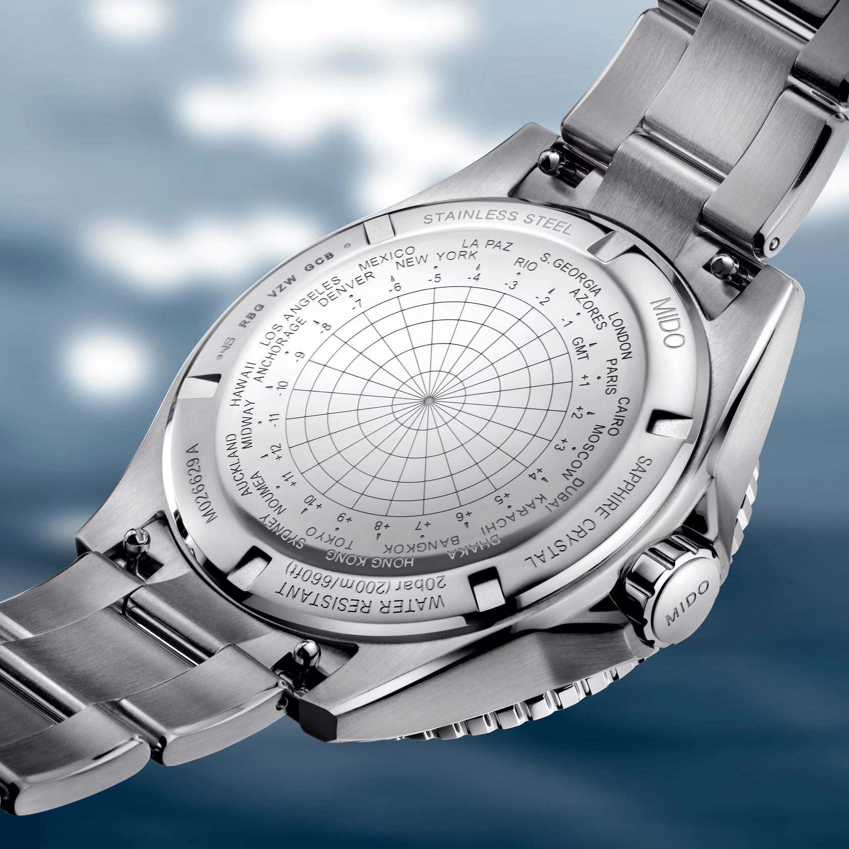 MIDO OCEAN STAR GMT - M026.629.11.041.00