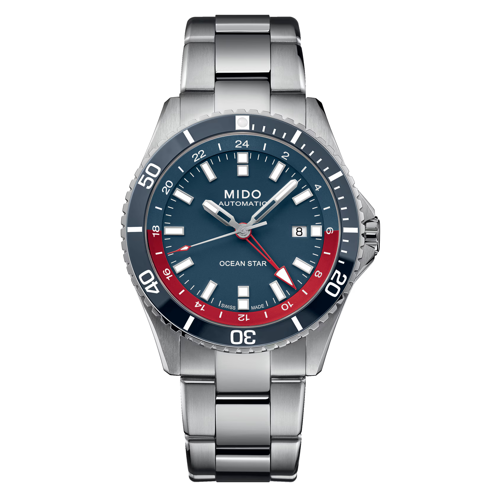 MIDO OCEAN STAR GMT - M026.629.11.041.00
