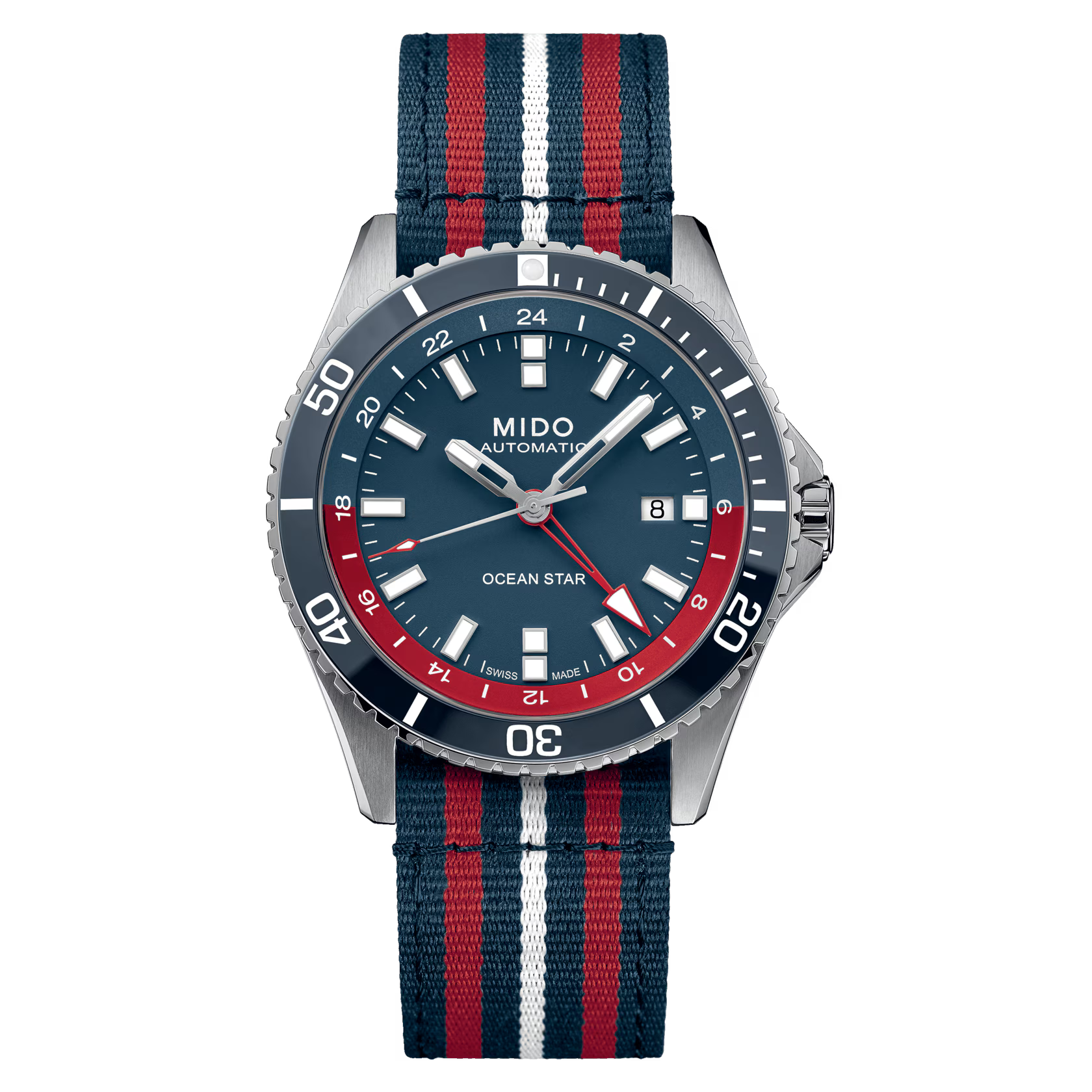 MIDO OCEAN STAR GMT - M026.629.11.041.00