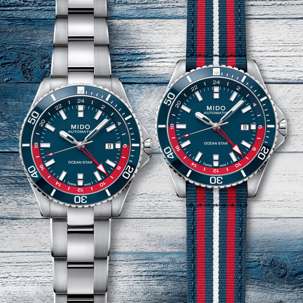 MIDO OCEAN STAR GMT - M026.629.11.041.00