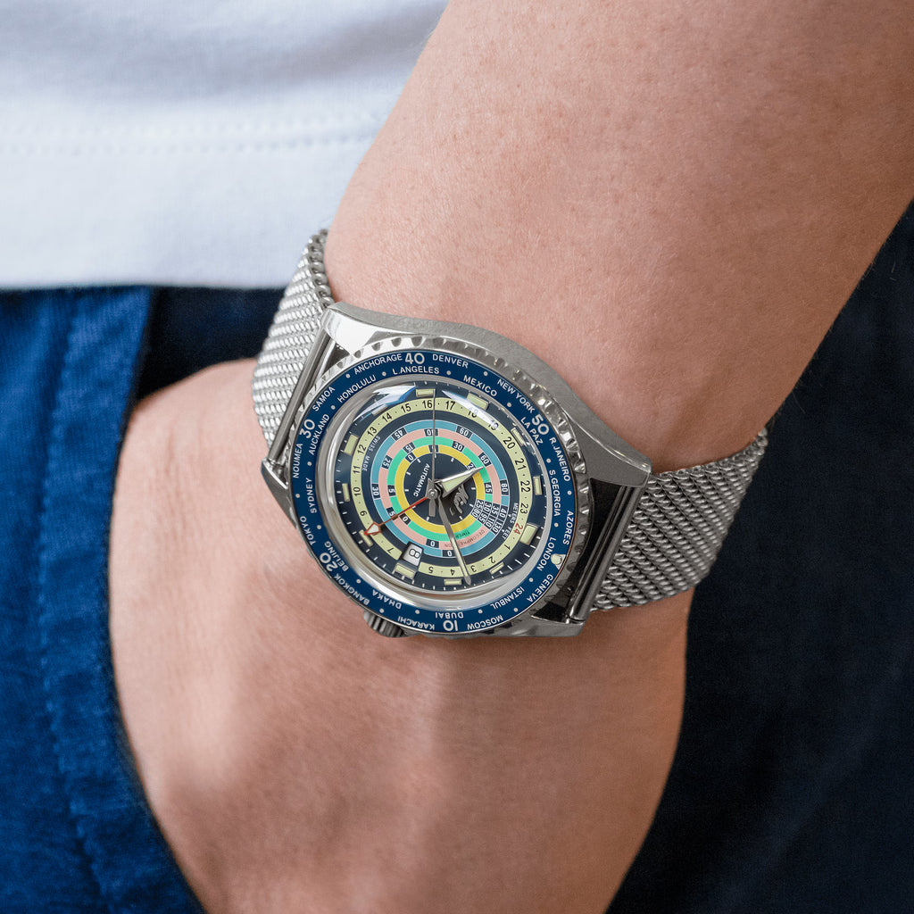MIDO OCEAN STAR DECOMPRESSION WORLDTIMER - M026.829.17.041.00