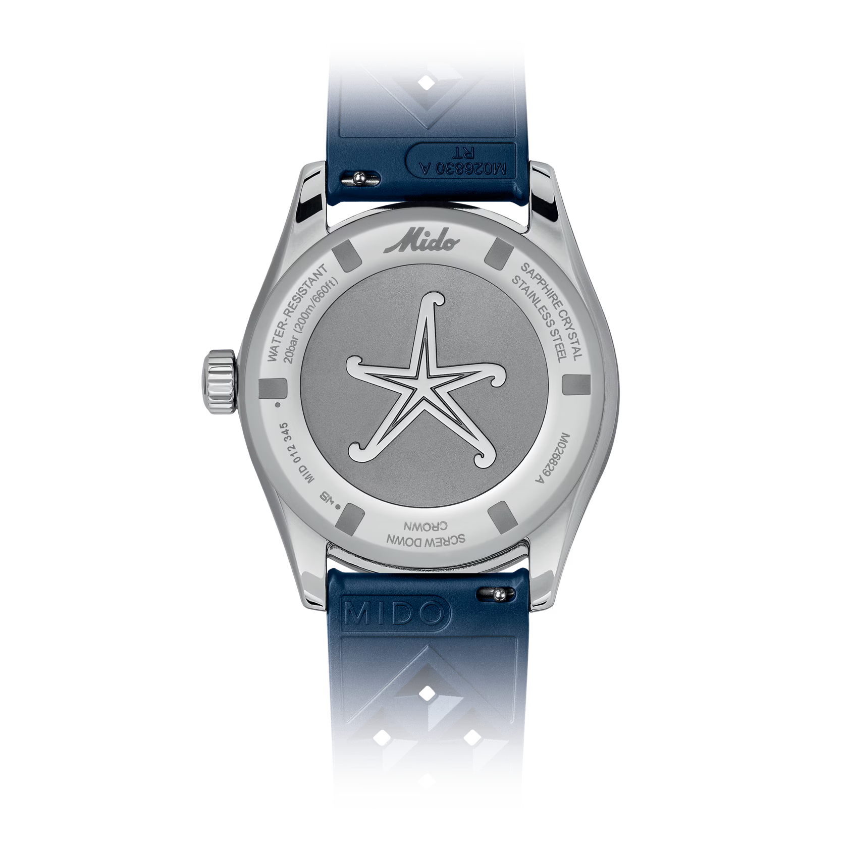 MIDO OCEAN STAR DECOMPRESSION WORLDTIMER - M026.829.17.041.00
