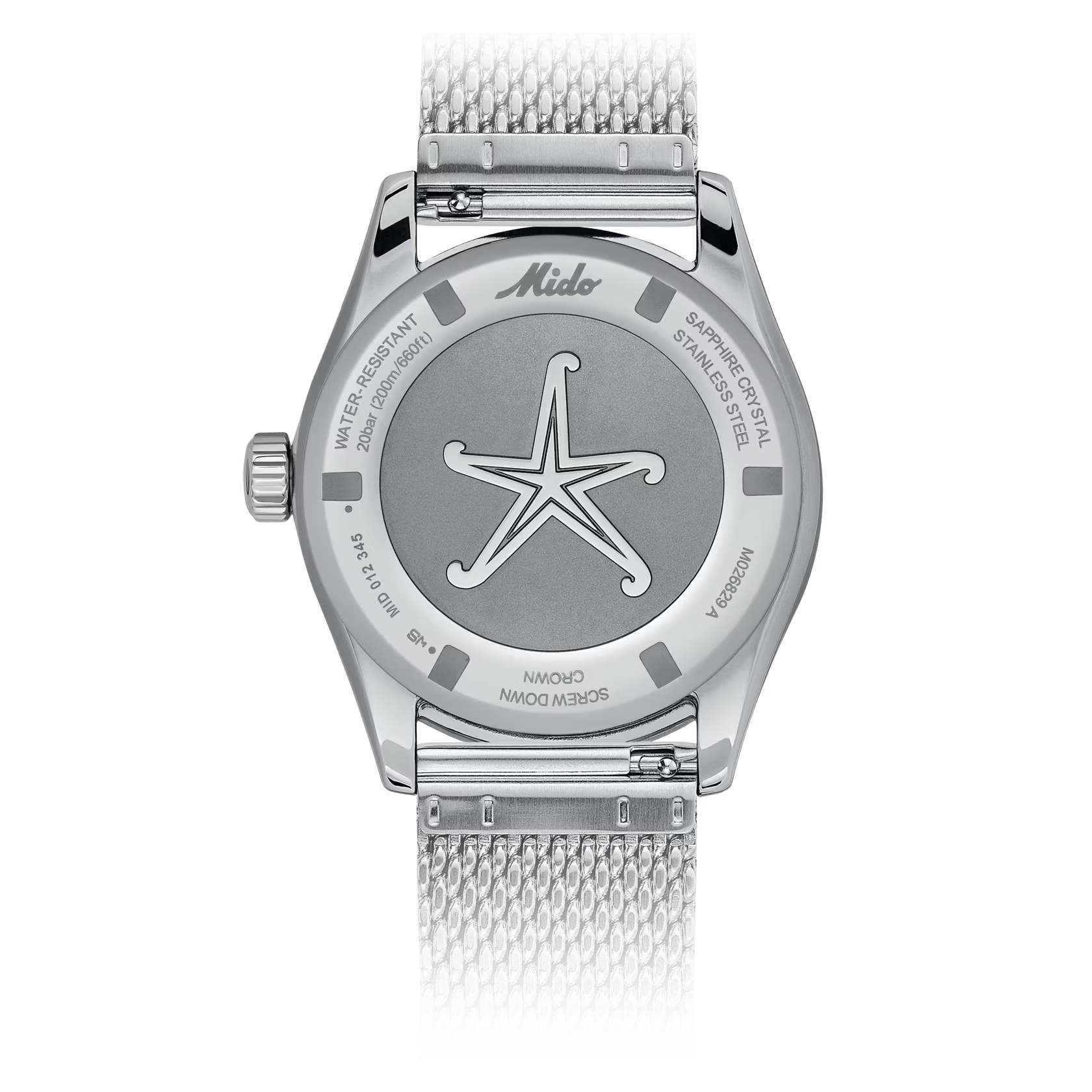 MIDO OCEAN STAR DECOMPRESSION WORLDTIMER - M026.829.17.041.00