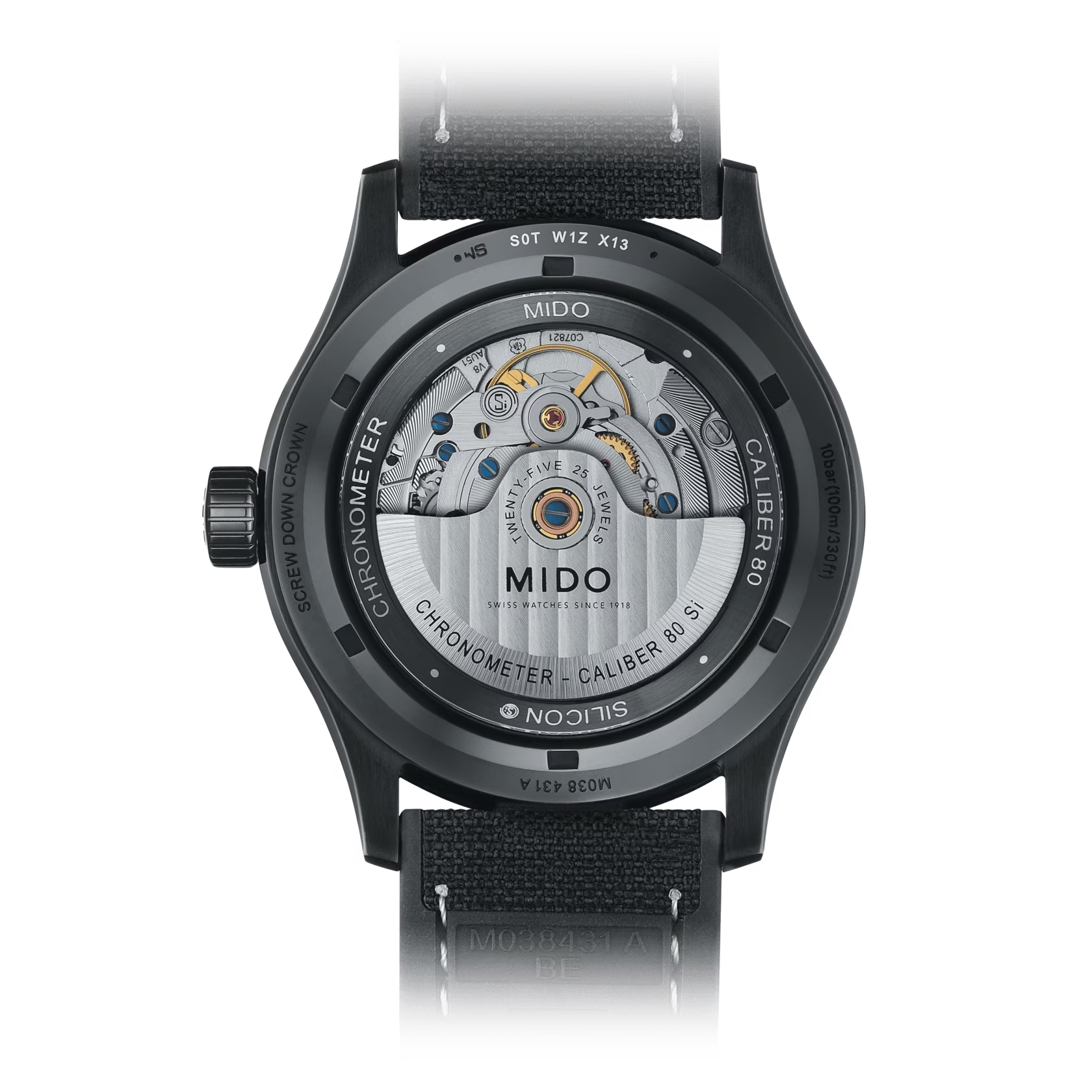 MIDO MULTIFORT CHRONOMETER 1 - M038.431.37.051.00