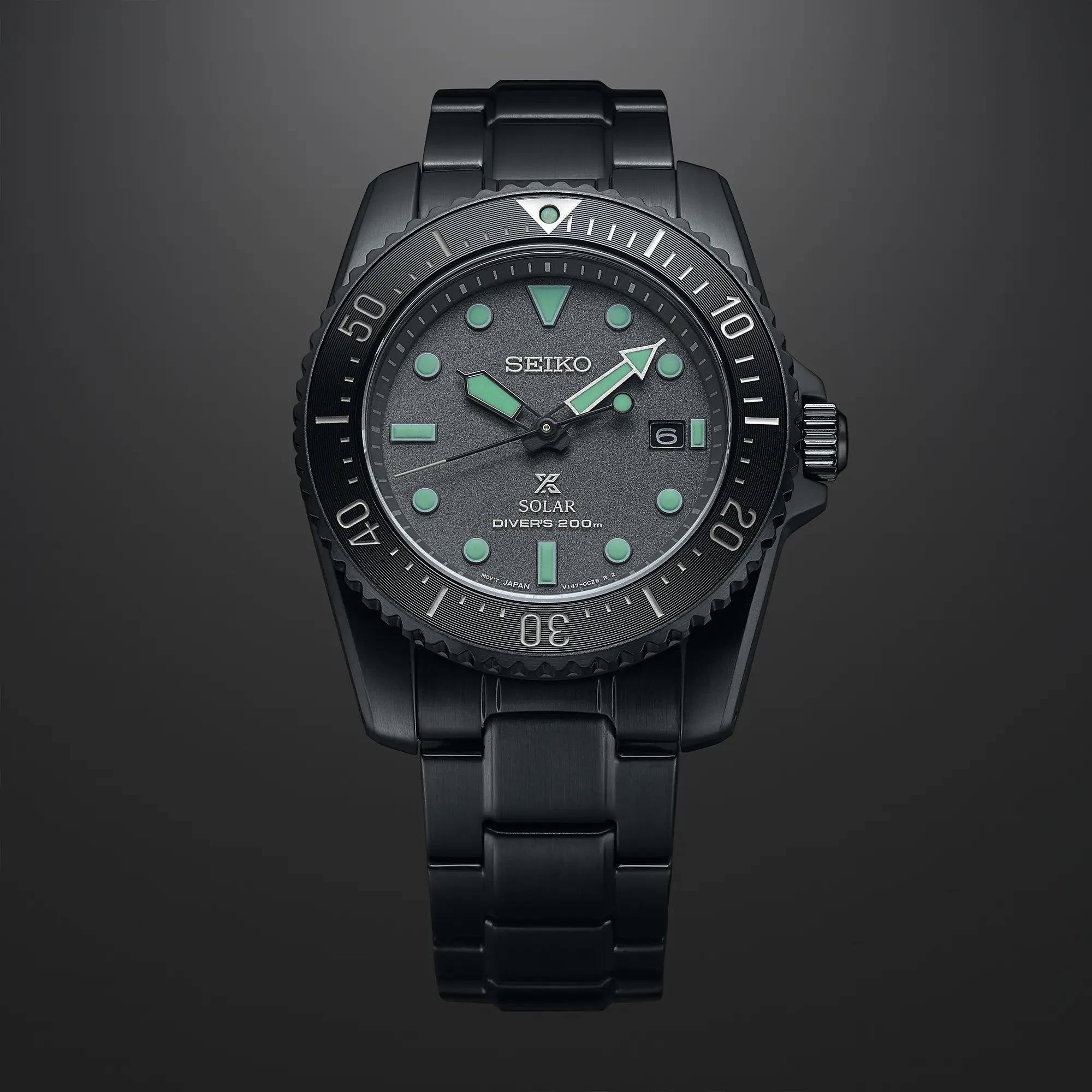 SEIKO SNE587P1 PROSPEX BLACK SERIES