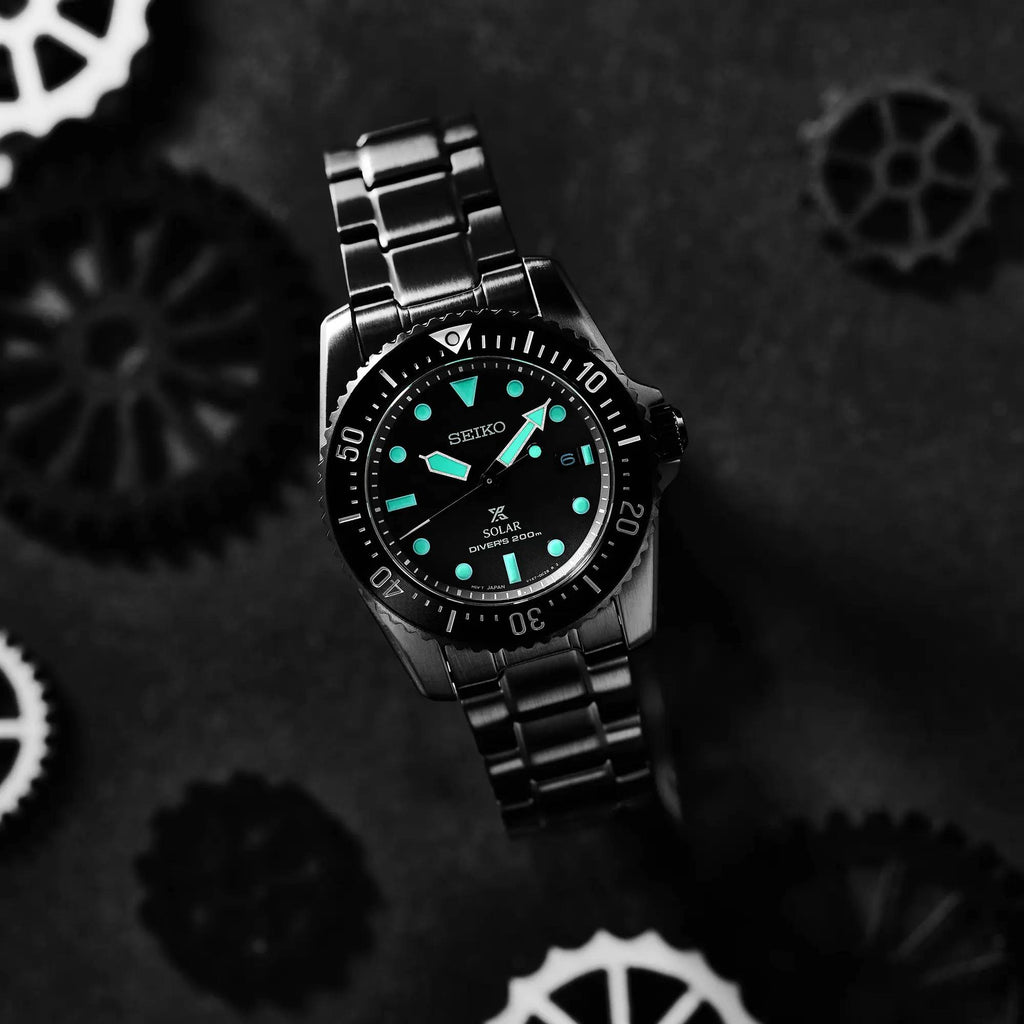 SEIKO SNE587P1 PROSPEX BLACK SERIES