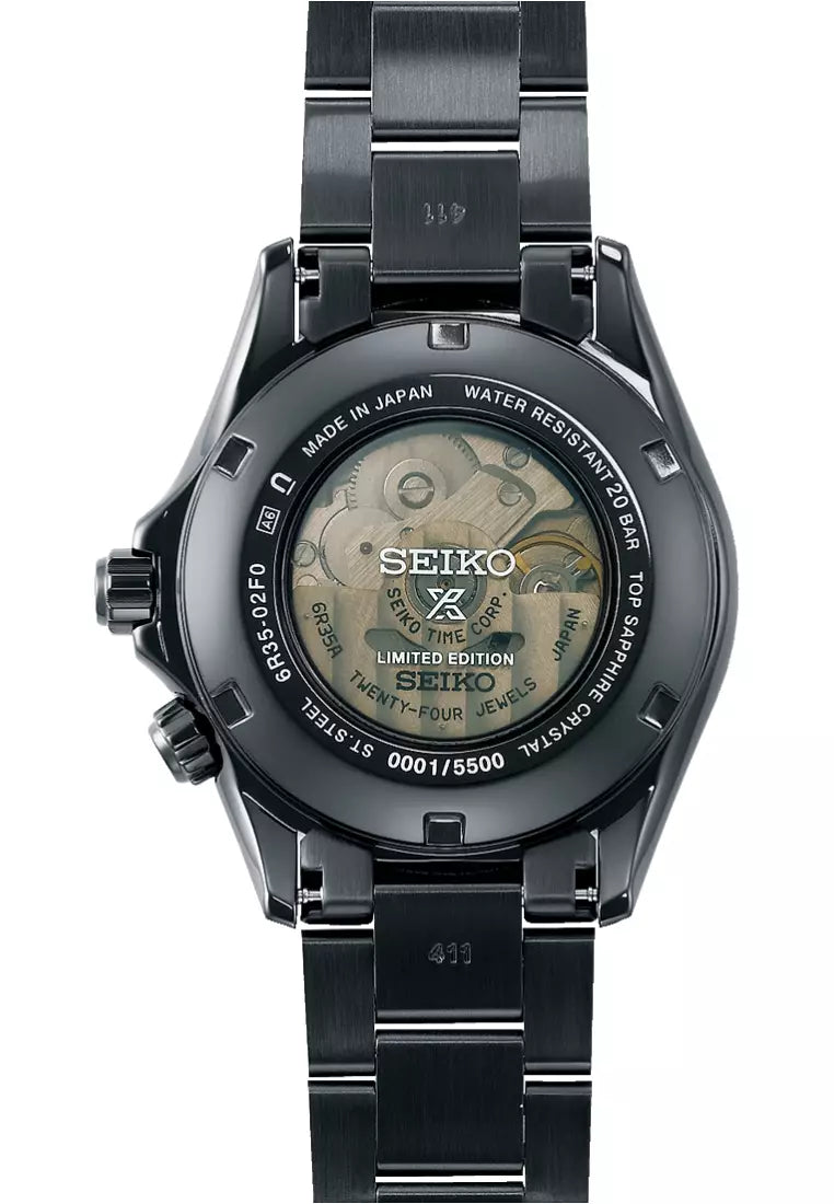 SEIKO SPB337J1 ALPHINIST PROSPEX BLACK SERIES NIGHT