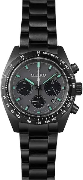 SEIKO SSC923P1 PROSPEX SPEEDTIMER SOLAR CHRONOGRAPH THE BLACK SERIES