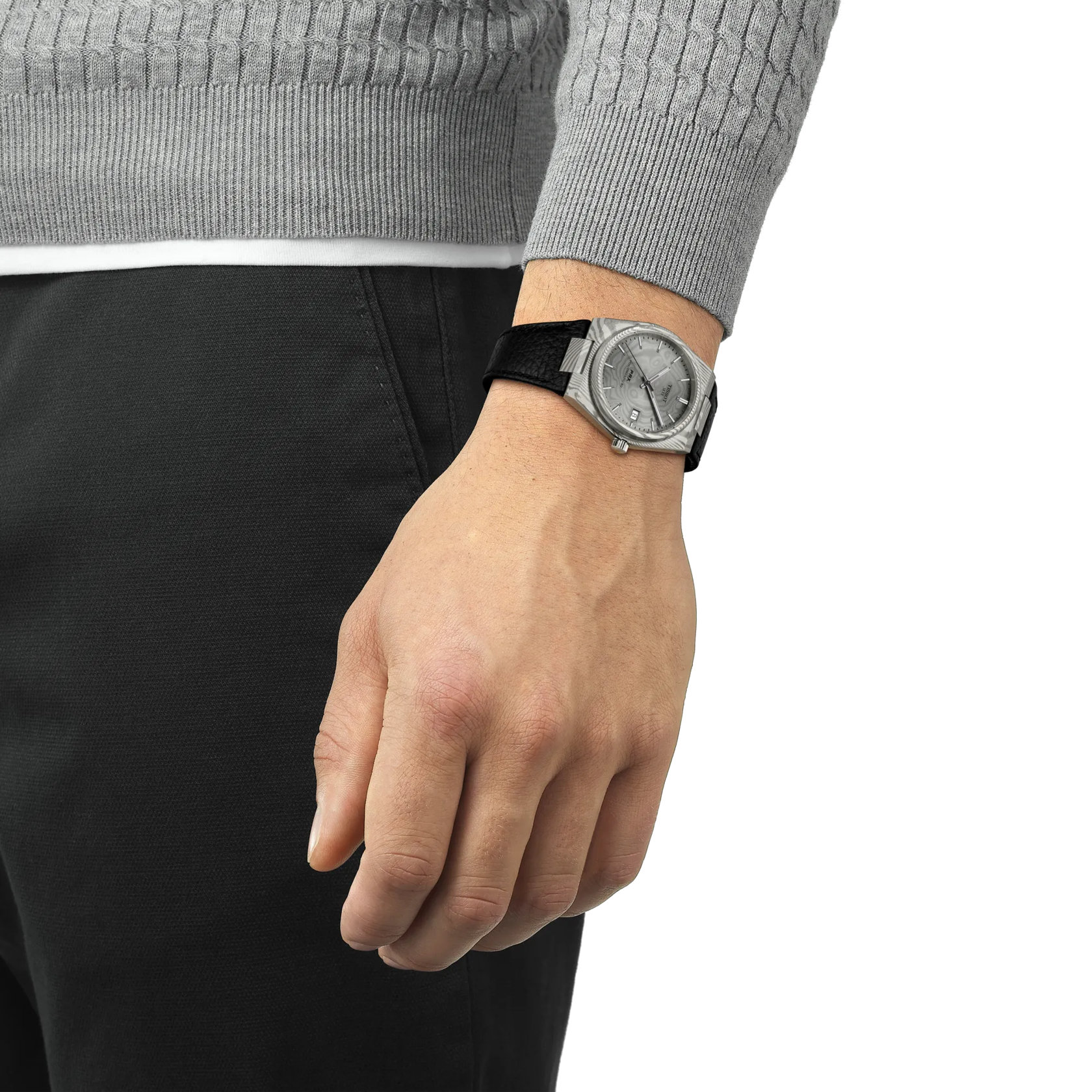 TISSOT PRX DAMASCUS STEEL 38MM - T137.807.96.081.00