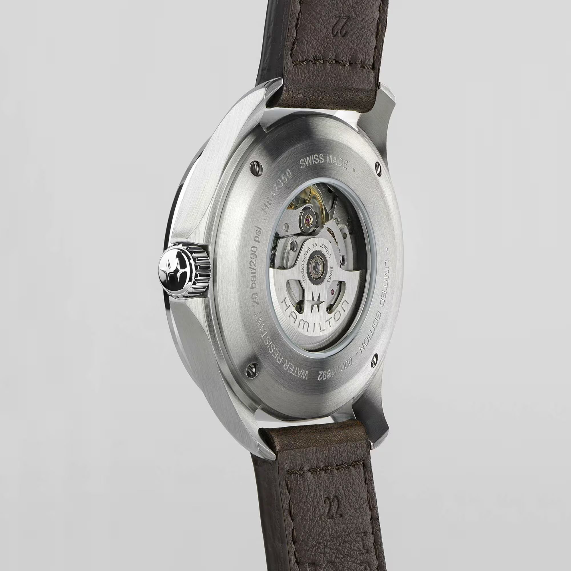 HAMILTON KHAKI AVIATION PILOT SCHOTT NYC - LIMITED EDITION H64735561