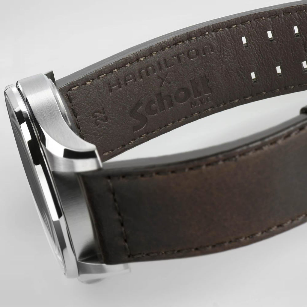 HAMILTON KHAKI AVIATION PILOT SCHOTT NYC - LIMITED EDITION H64735561