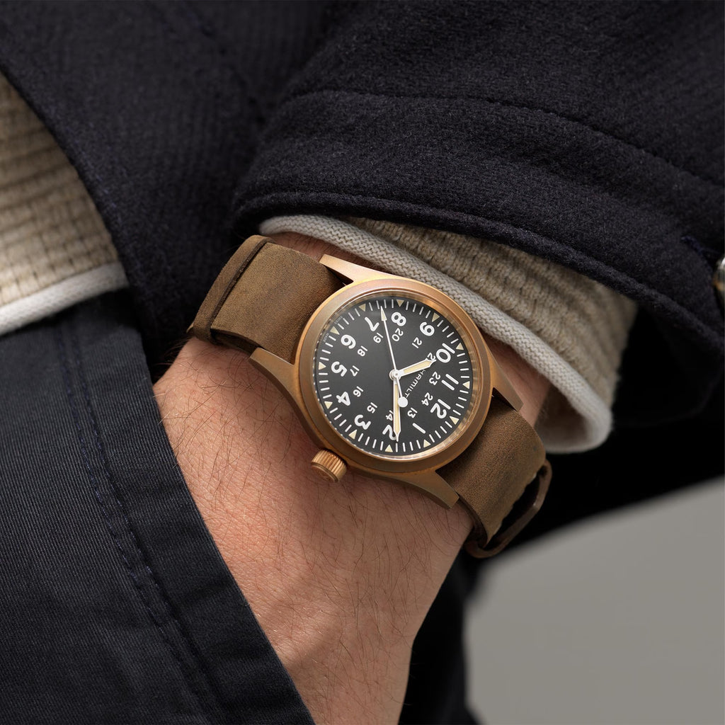 HAMILTON KHAKI FIELD MECHANICAL BRONZE H69459530