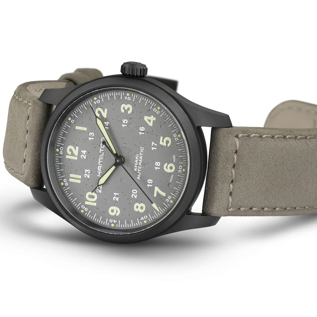 HAMILTON KHAKI FIELD TITANIUM AUTO H70215880