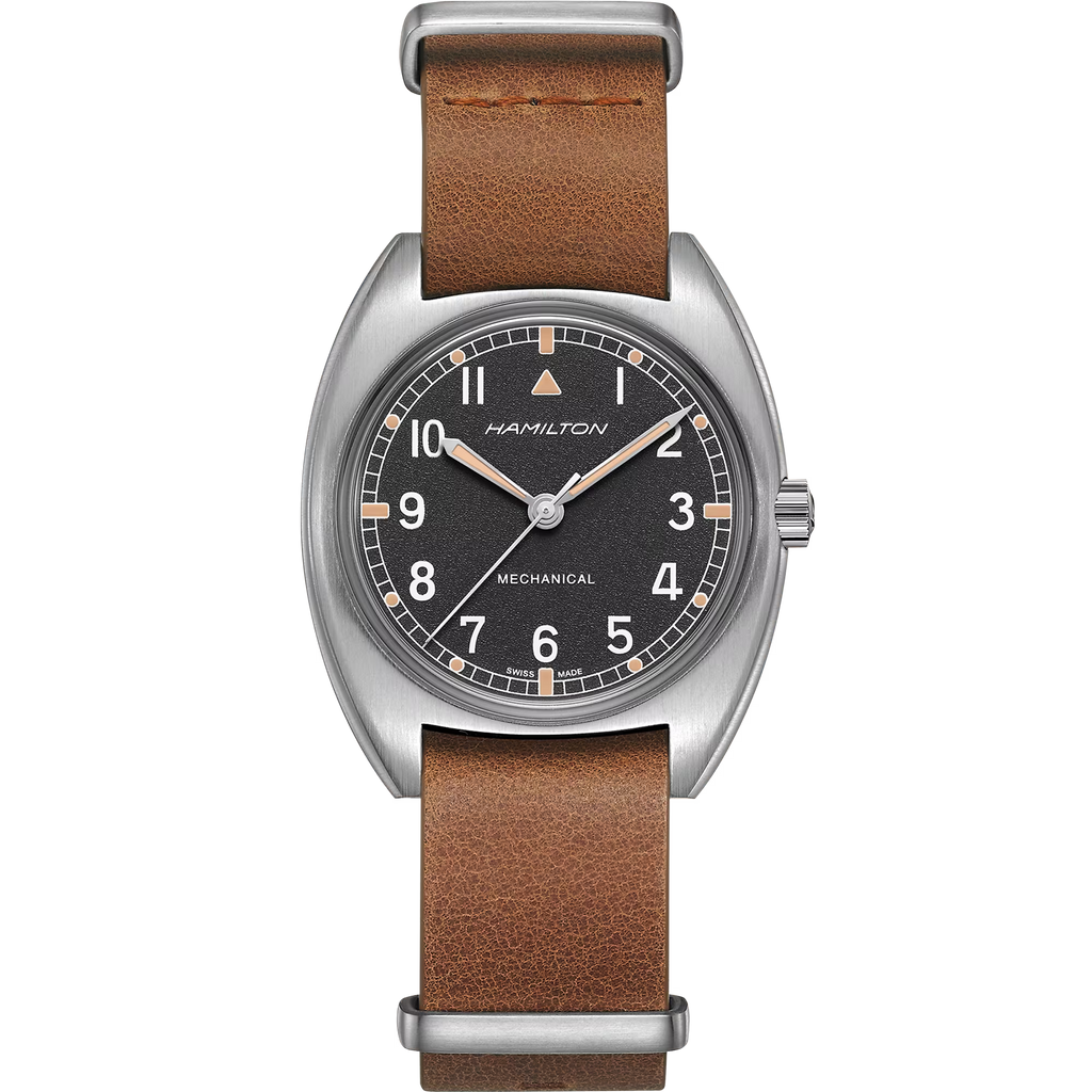 HAMILTON KHAKI AVIATION PILOT PIONEER MECHANICAL H76419531