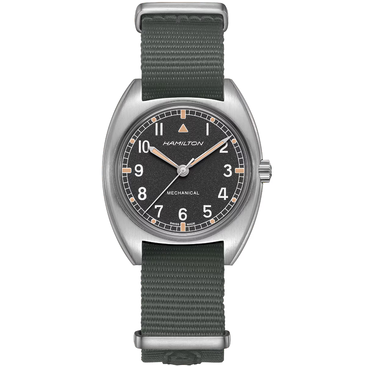 HAMILTON KHAKI AVIATION PILOT PIONEER MECHANICAL H76419931