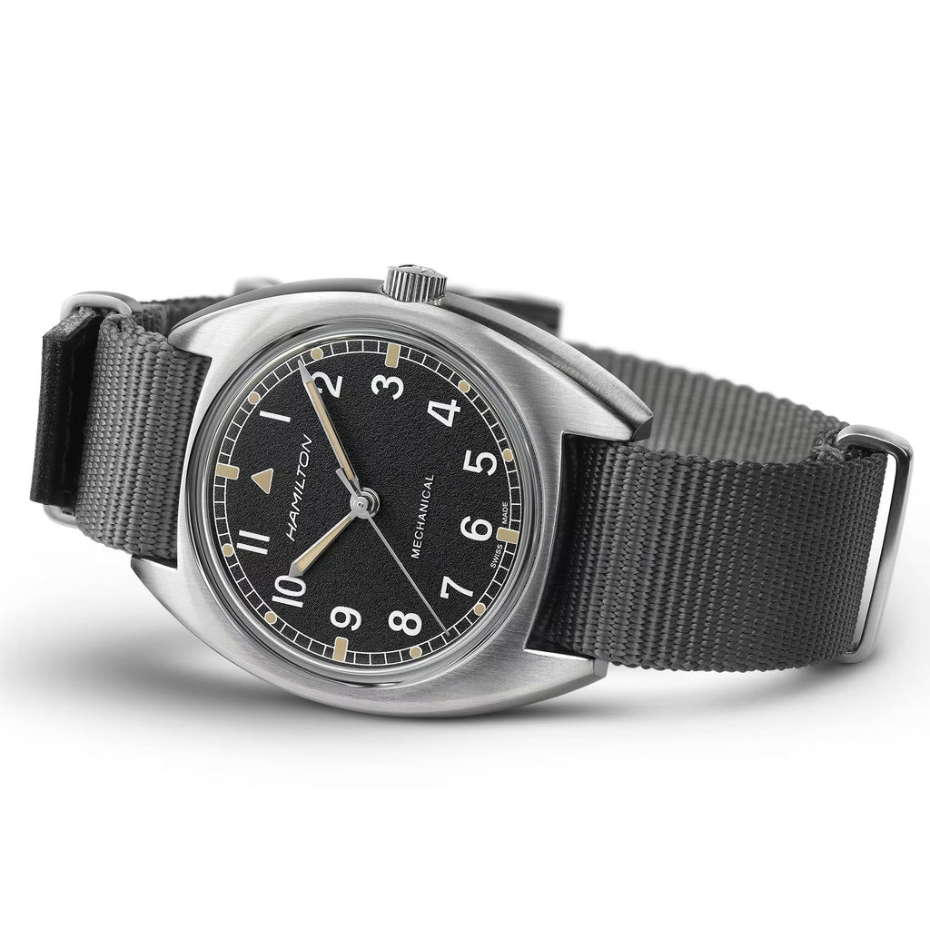 HAMILTON KHAKI AVIATION PILOT PIONEER MECHANICAL H76419931