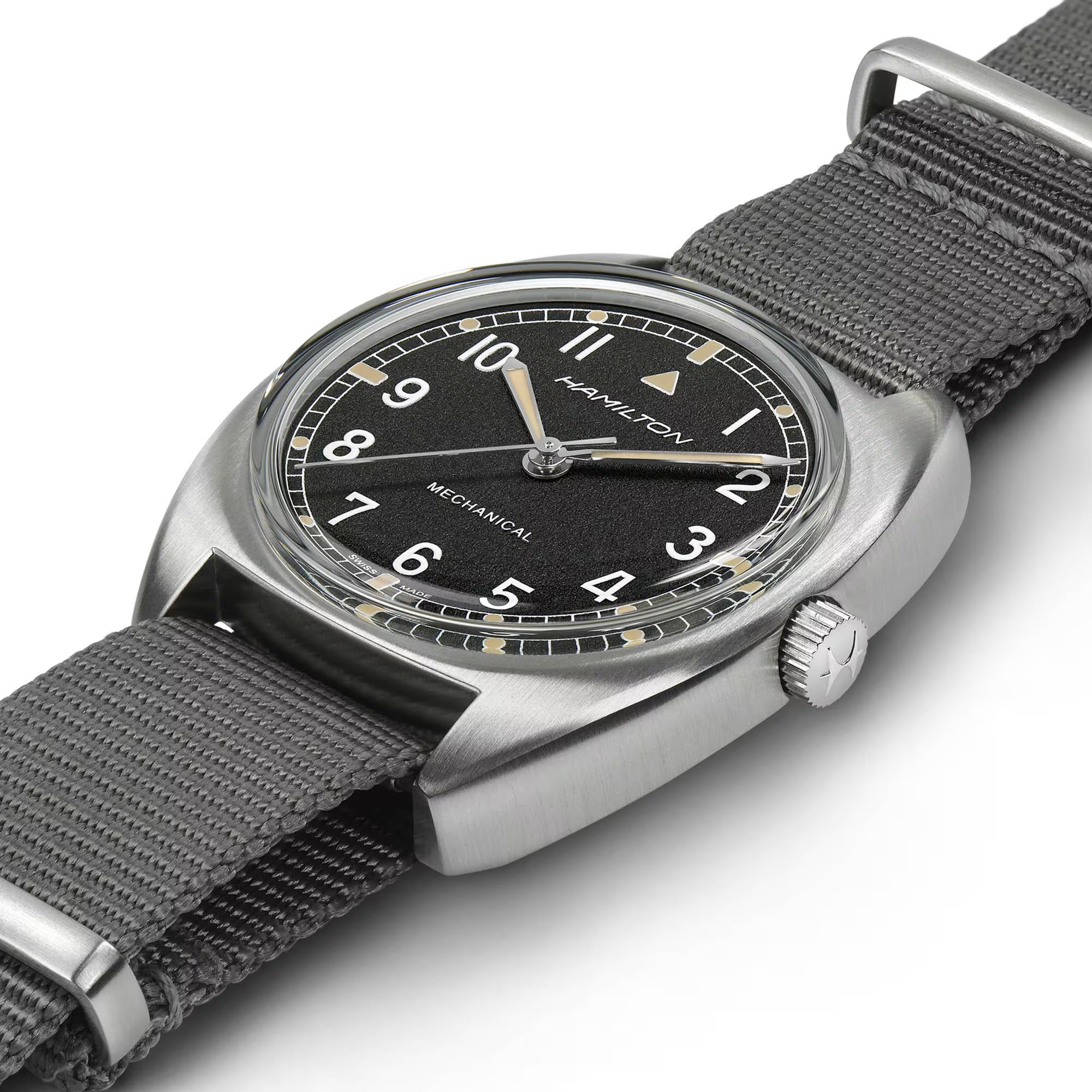HAMILTON KHAKI AVIATION PILOT PIONEER MECHANICAL H76419931