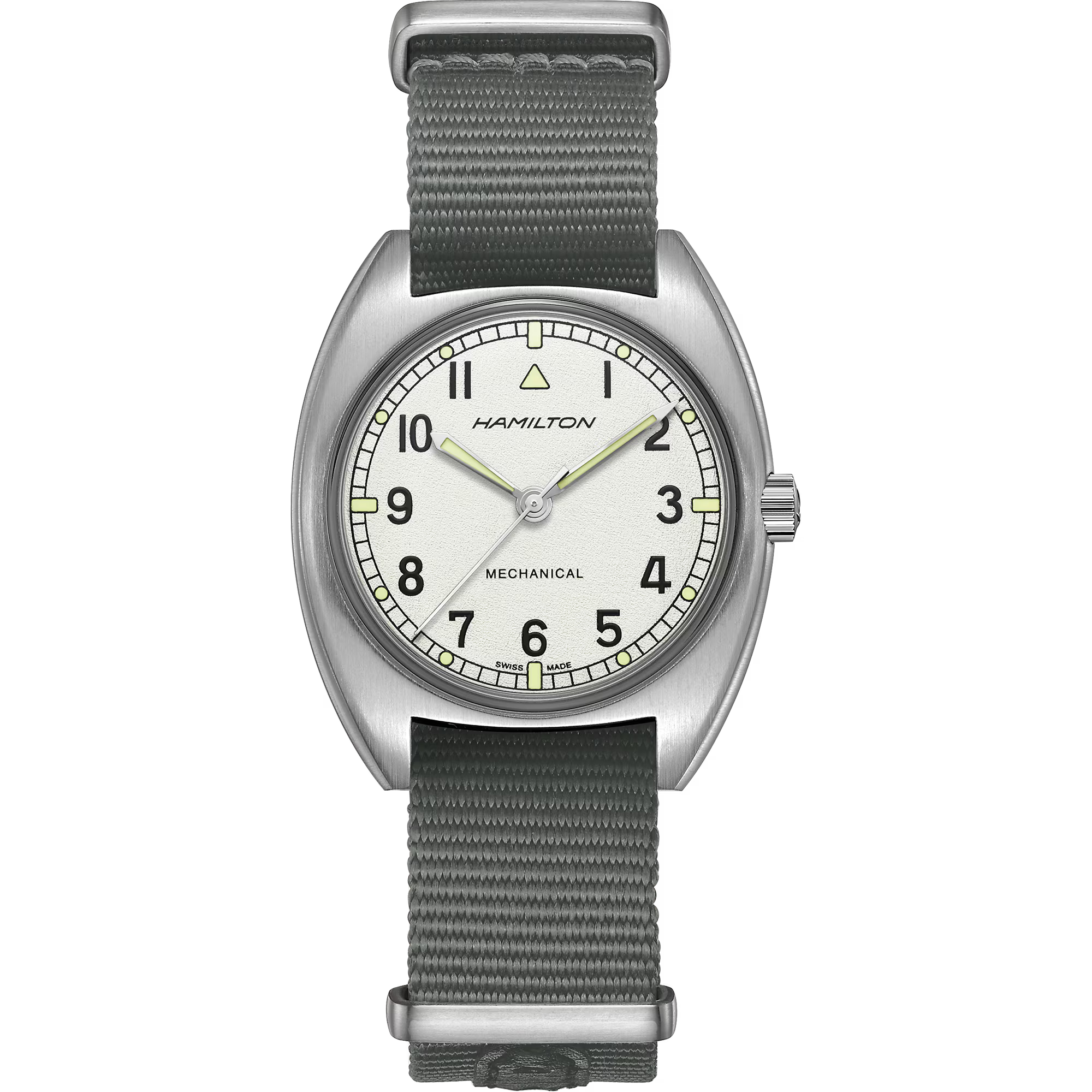 HAMILTON KHAKI AVIATION PILOT PIONEER MECHANICAL H76419951