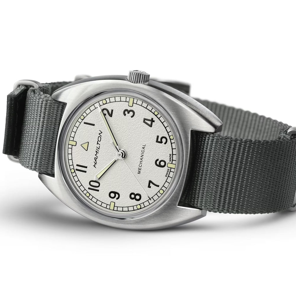 HAMILTON KHAKI AVIATION PILOT PIONEER MECHANICAL H76419951