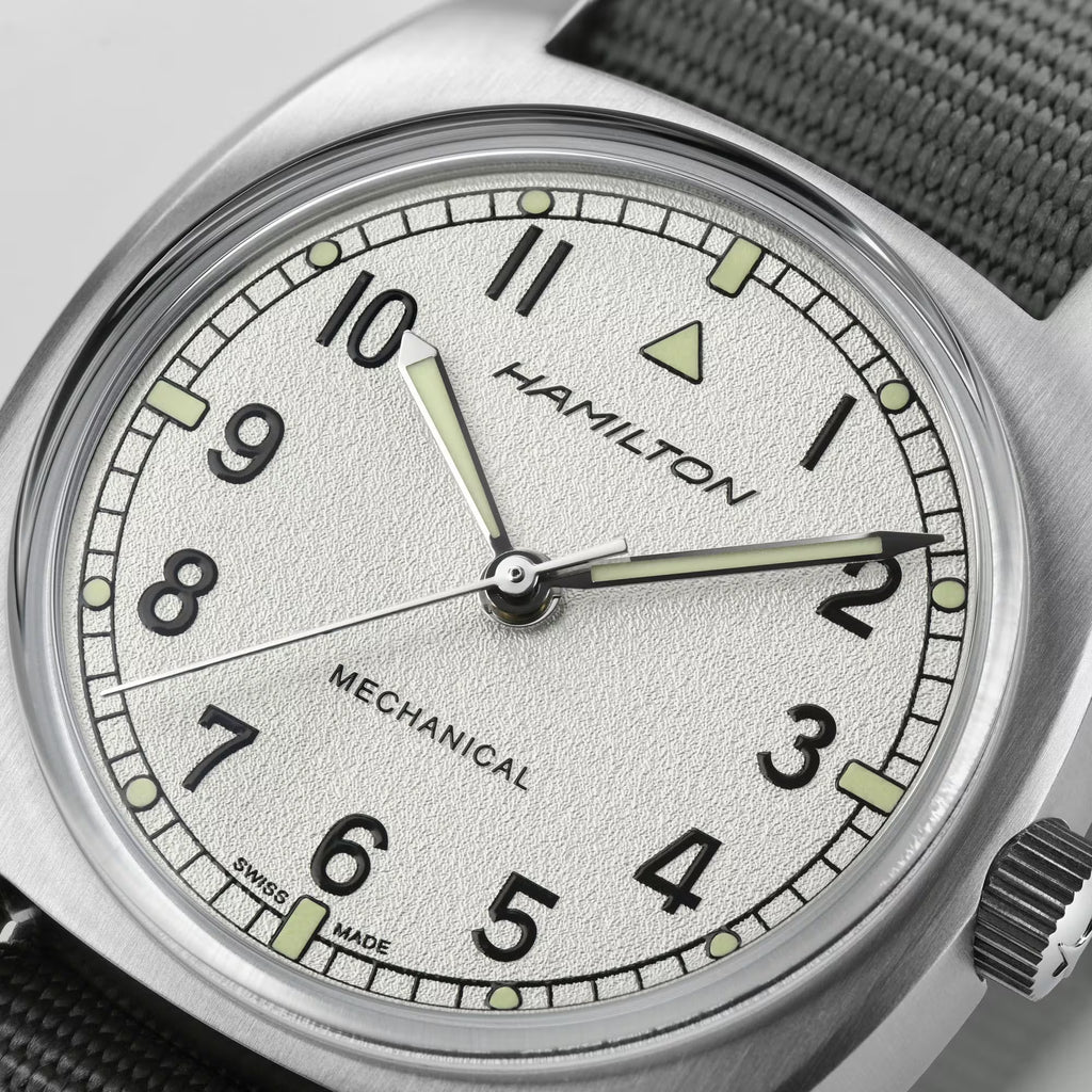 HAMILTON KHAKI AVIATION PILOT PIONEER MECHANICAL H76419951