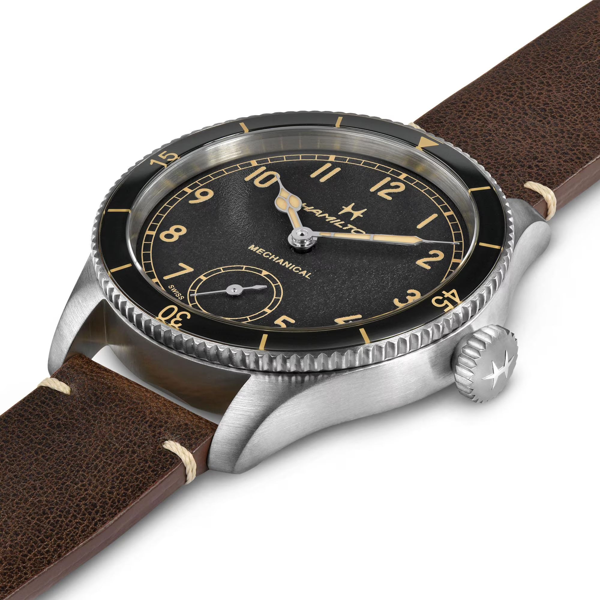 HAMILTON KHAKI AVIATION PILOT PIONEER MECHANICAL 43MM H76719530
