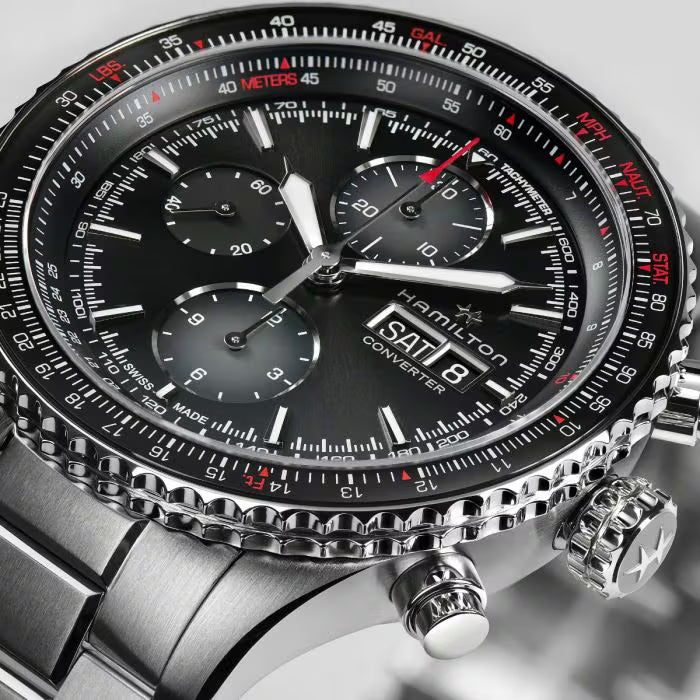 HAMILTON KHAKI FIELD CONVERTER AUTO CHRONO H76726130