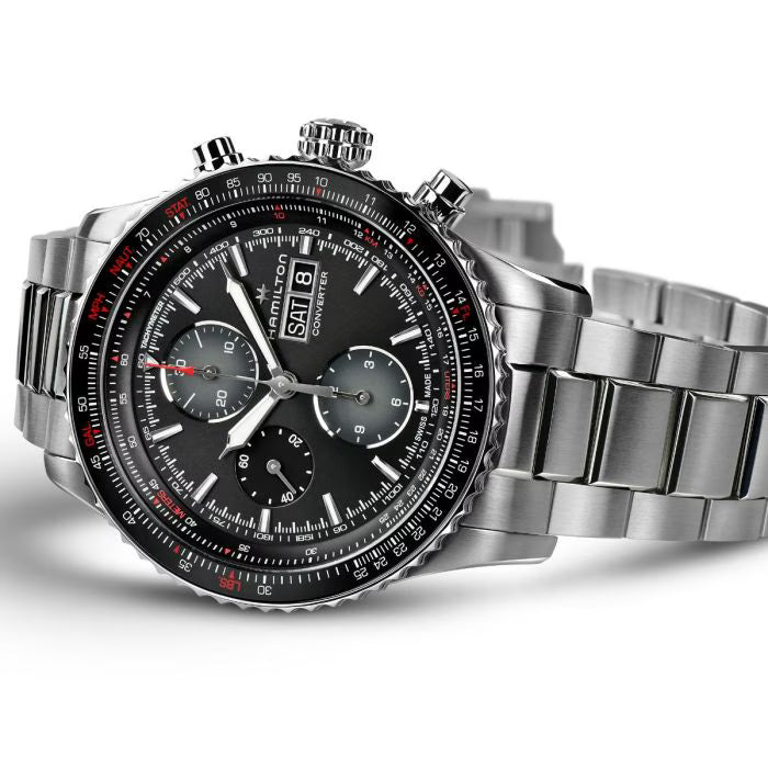 HAMILTON KHAKI FIELD CONVERTER AUTO CHRONO H76726130