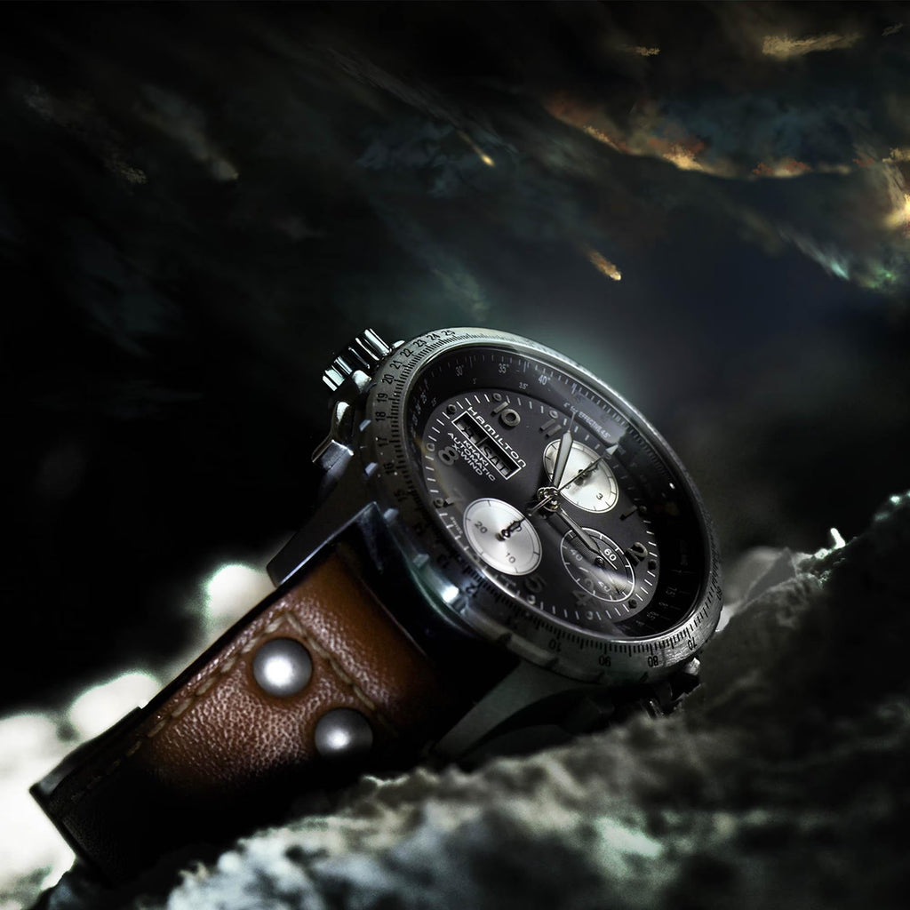 HAMILTON KHAKI AVIATION X-WIND AUTO CHRONO H77616533