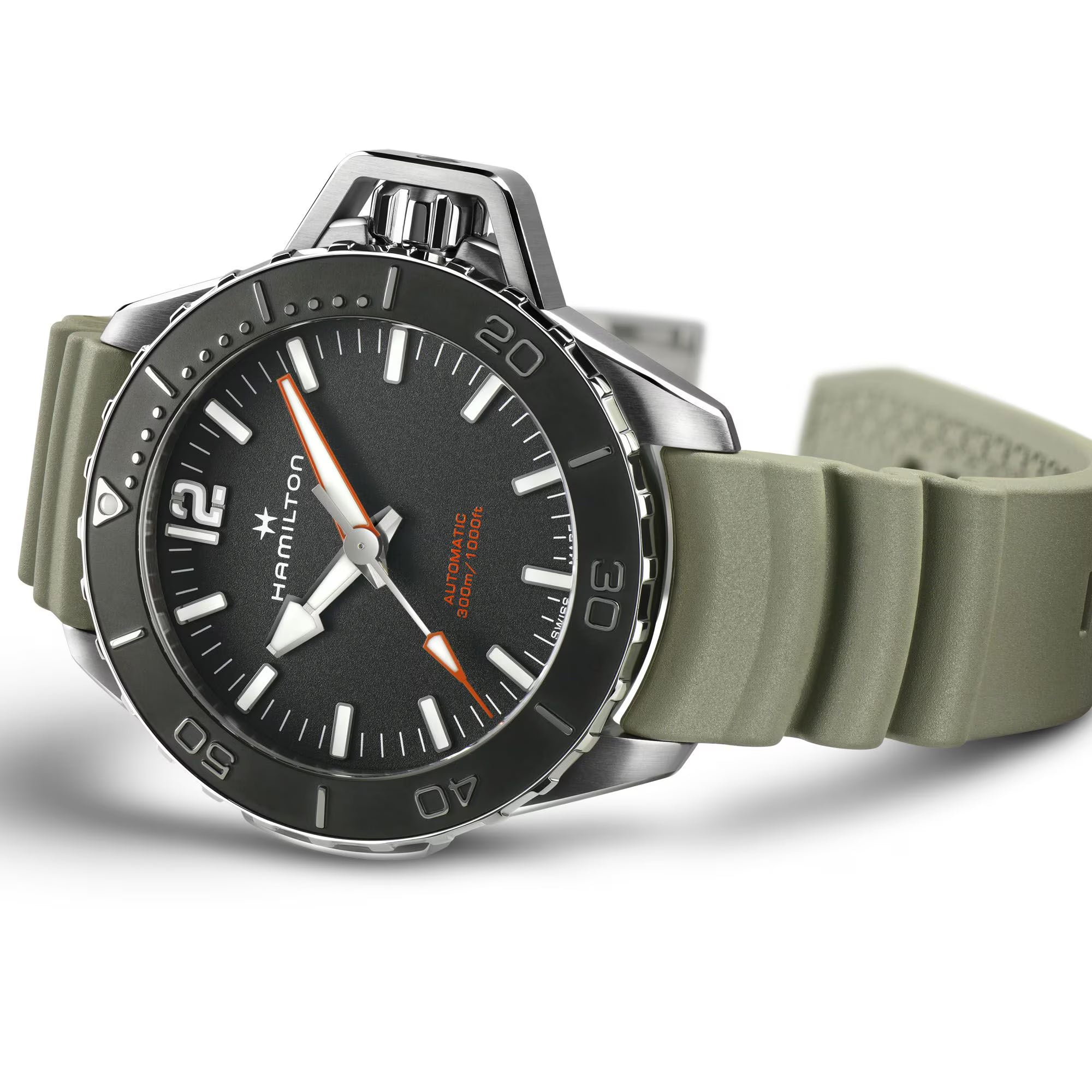 HAMILTON KHAKI NAVY FROGMAN AUTO H77825331