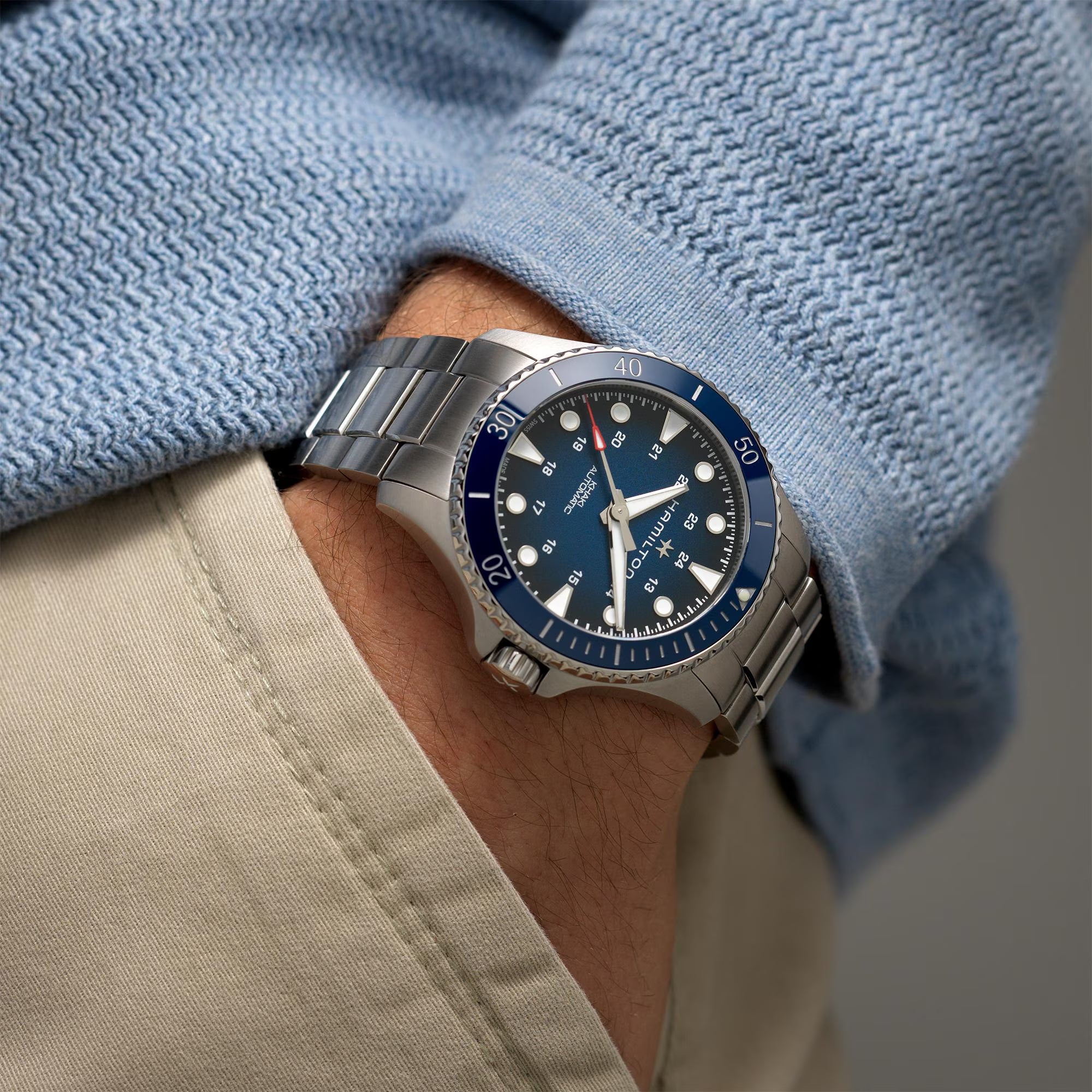 HAMILTON KHAKI NAVY SCUBA AUTO H82505140
