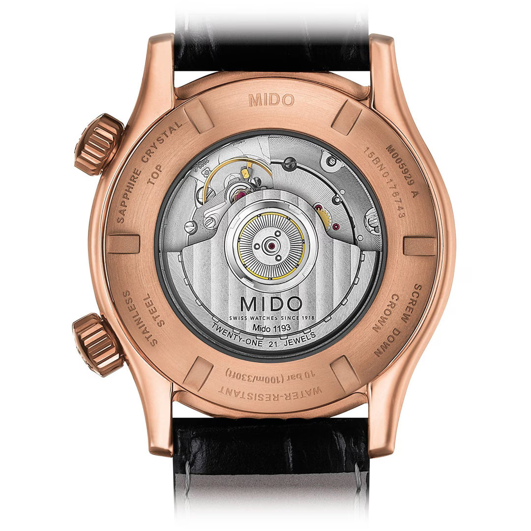MIDO MULTIFORT GMT AUTOMATIC - M005.929.36.041.00